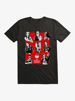 The Umbrella Academy All Members T-Shirt