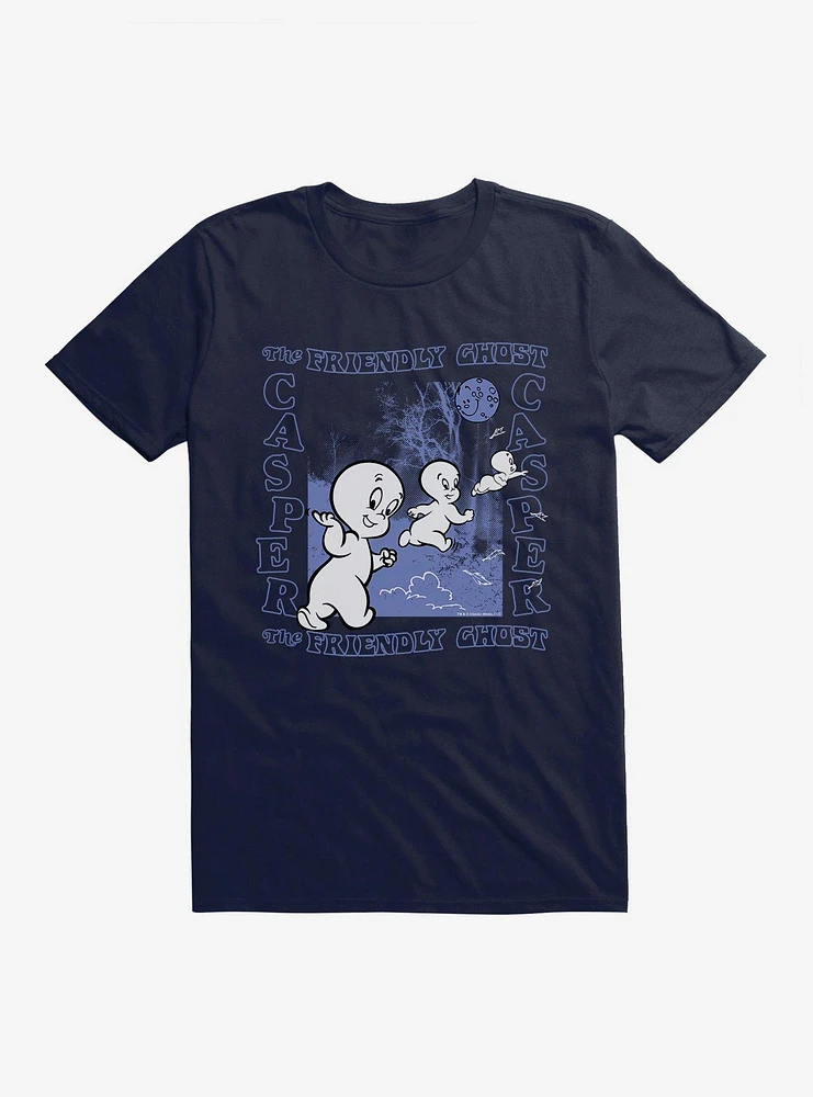 Casper The Friendly Ghost Let's Fly T-Shirt