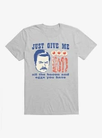 Parks And Recreation Ron Breakfast T-Shirt