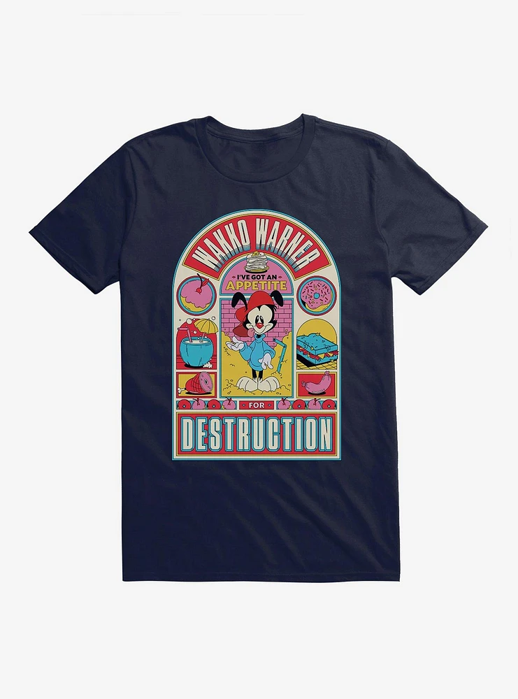 Animaniacs Wakko Warner For Destruction T-Shirt