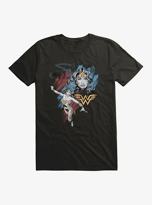 DC Comics Wonder Woman Diana Collage T-Shirt