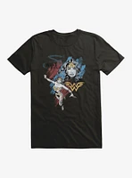 DC Comics Wonder Woman Diana Collage T-Shirt