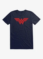 DC Comics Wonder Woman Logo Yellow T-Shirt