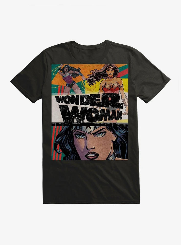 DC Comics Wonder Woman Comic Art T-Shirt