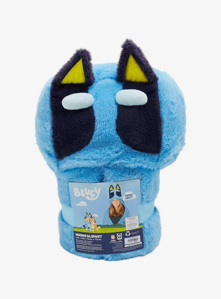 Bluey Hooded Throw Blanket