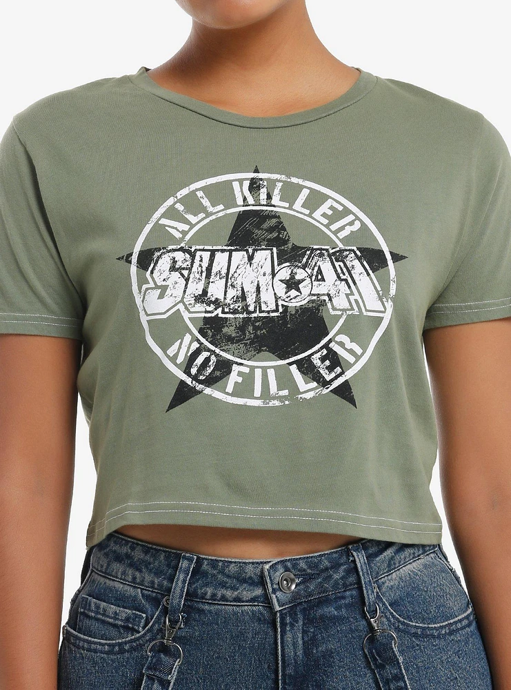 Sum 41 All Killer No Filler Star Girls Baby T-Shirt