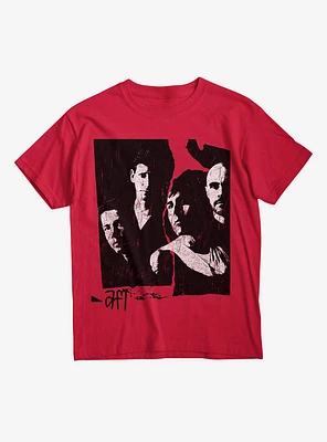 AFI Ripped Photo Boyfriend Fit Girls T-Shirt