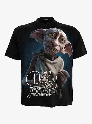 Harry Potter Dobby Front Print T-Shirt