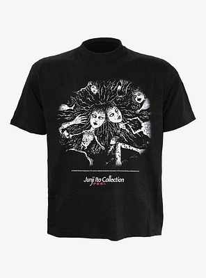 Junji-Ito Crawling Front Print T-Shirt