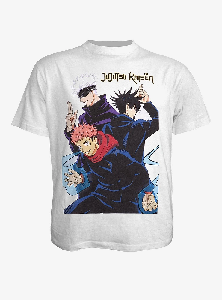 Jujutsu Kaisen Trio Front Print T-Shirt