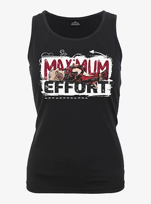 Deadpool Maximum Effort Razor Back Top