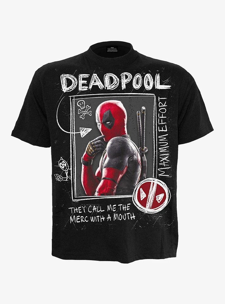 Deadpool Wolverine Sketches T-Shirt