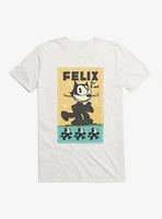 Felix The Cat Running Poster T-Shirt