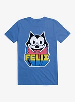 Felix The Cat 3D Block Text T-Shirt