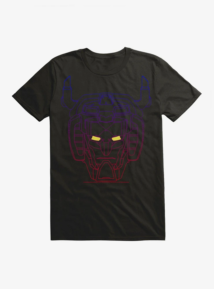 Voltron Head Line Sketch T-Shirt