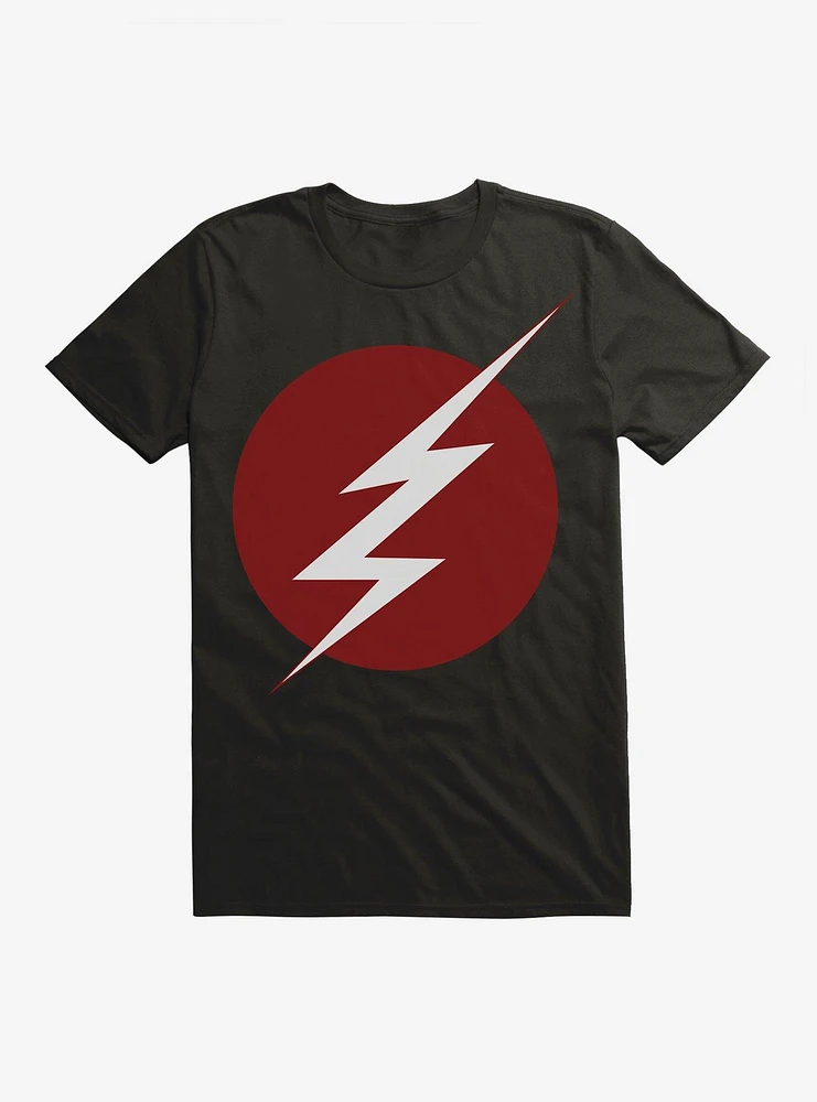 DC Comics The Flash Bolt Logo Black T-Shirt