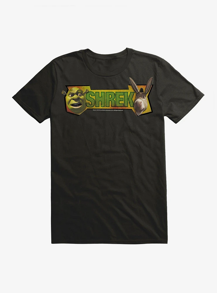 Shrek And Donkey Faces T-Shirt