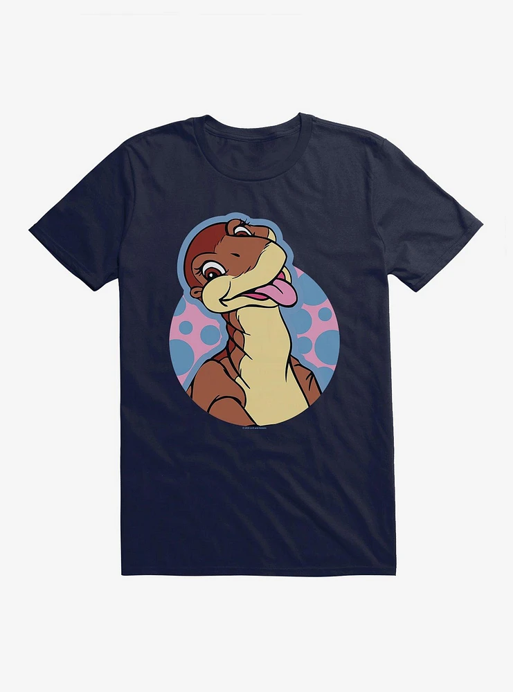 The Land Before Time Littlefoot Blue Portrait T-Shirt