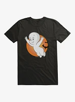 Casper The Friendly Ghost Orange Moon T-Shirt