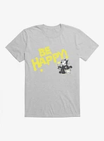 Felix The Cat Be Happy! Paint T-Shirt