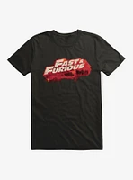 Fast & Furious Title Script Fill T-Shirt