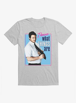 Parks And Recreation Andy Knows Things T-Shirt