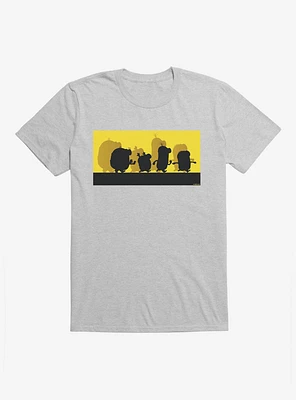 Minions Group Silhouette T-Shirt