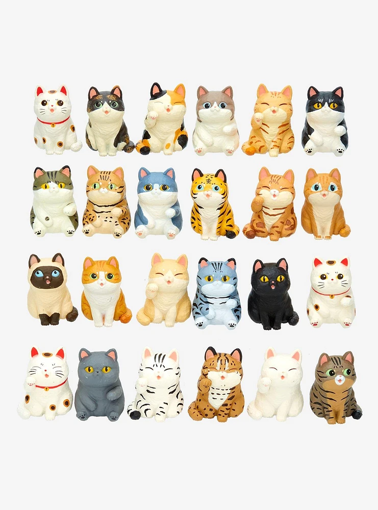 Geometric Cats Blind Box Figure