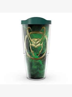 Marvel Loki Green Tie Dye 24oz Tumbler