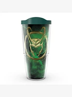 Marvel Loki Green Tie Dye 24oz Tumbler