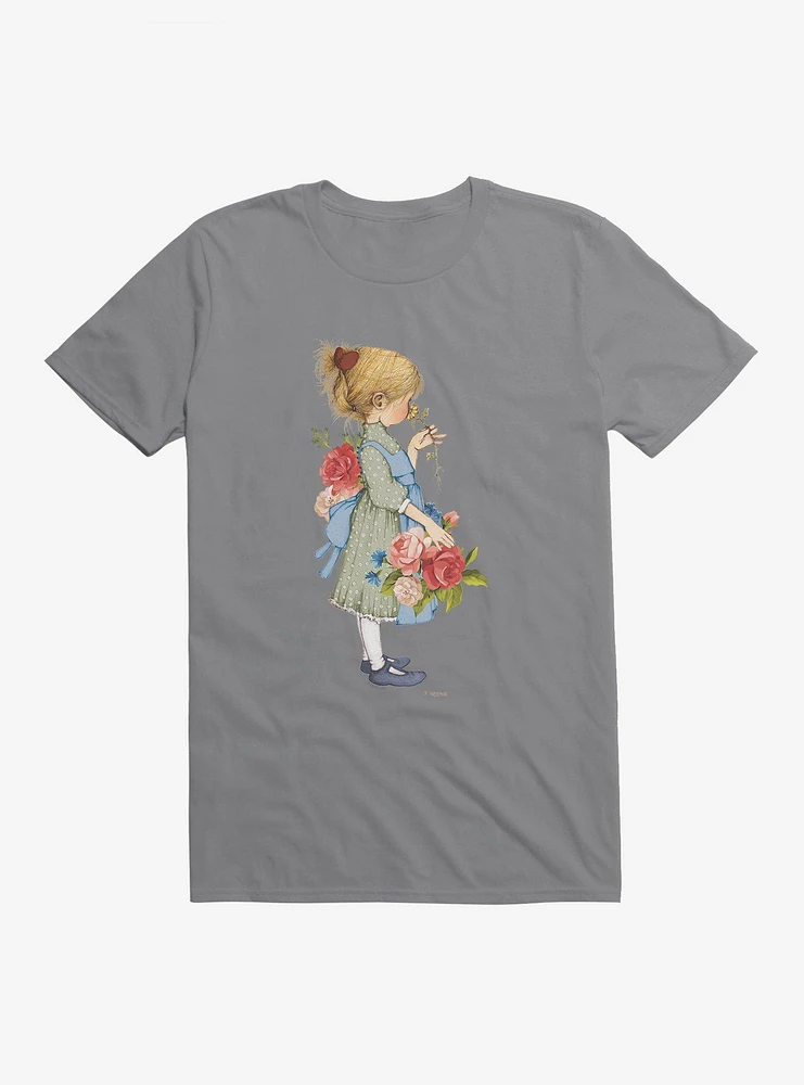 Holly Hobbie Smell The Flowers T-Shirt