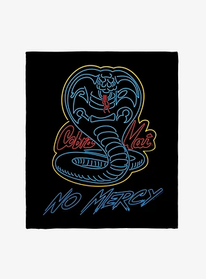 Cobra Kai No Mercy Throw Blanket