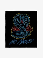 Cobra Kai No Mercy Throw Blanket