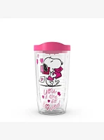 Peanuts Snoopy Love 16oz Tumbler