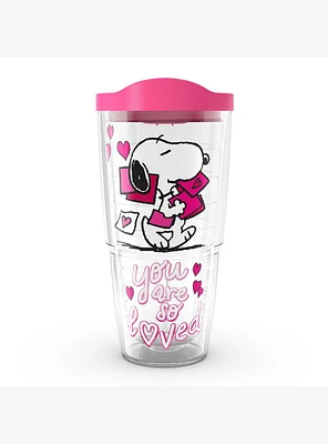 Peanuts Snoopy Love 24oz Tumbler