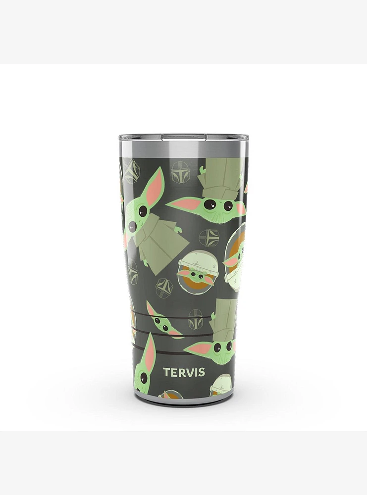 Star Wars The Mandalorian Grogu Pattern 20oz Tumbler