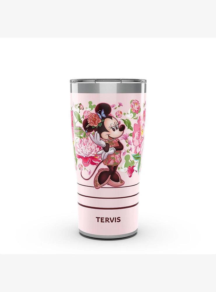 Disney Minnie Neo Chinese Floral 20oz Tumbler