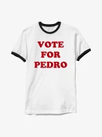 Napoleon Dynamite Vote Pedro Ringer T-Shirt