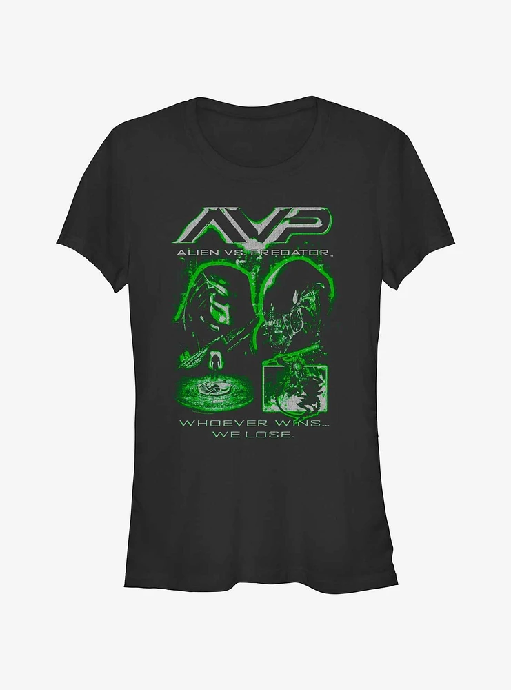 Alien Glow Girls T-Shirt