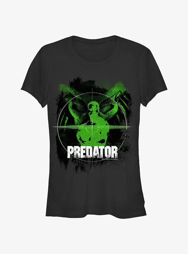 Alien Predator Pointer Girls T-Shirt