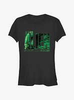 Alien Space No One Can Hear You Scream Girls T-Shirt