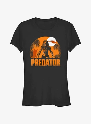 Alien Predator Haunt Girls T-Shirt