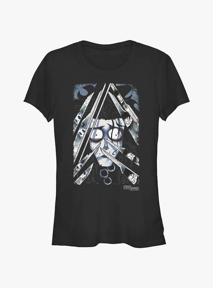 Edward Scissorhands Comic Girls T-Shirt