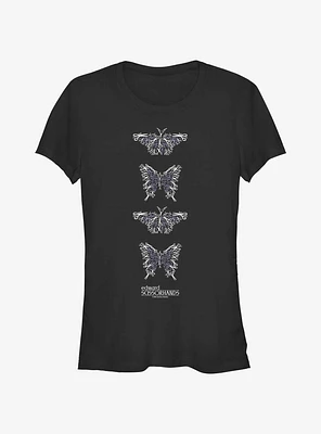 Edward Scissorhands Butterfly Scissors Girls T-Shirt