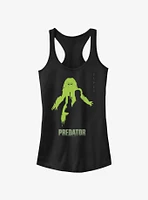 Alien Predator Glow Girls Tank