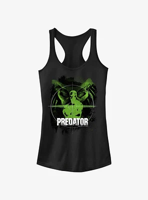 Alien Predator Pointer Girls Tank