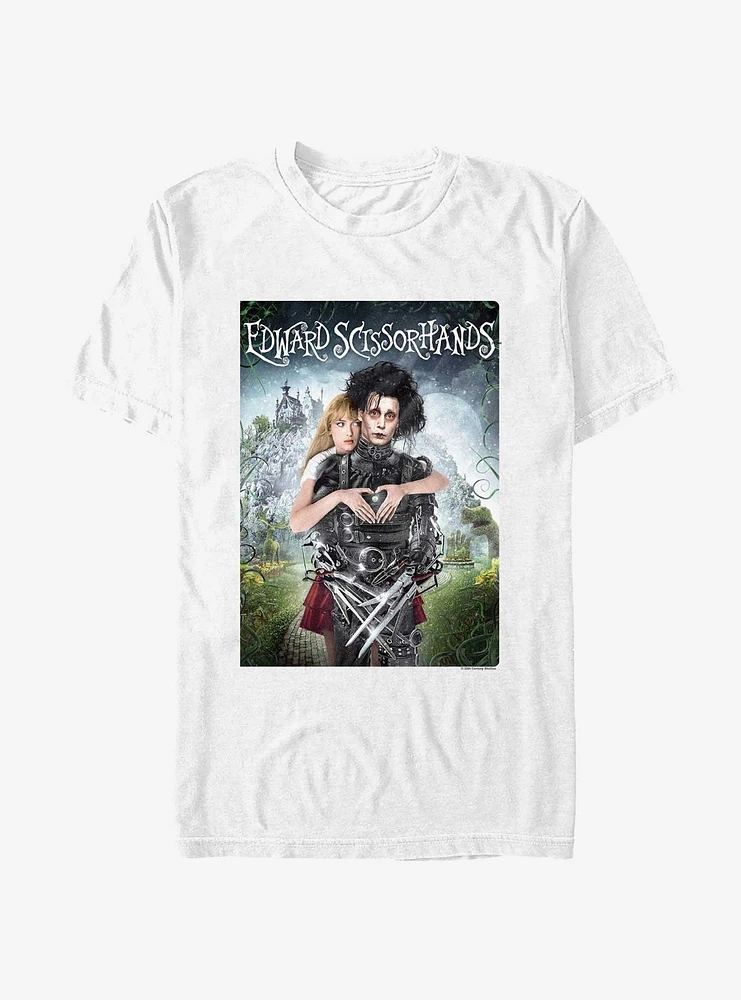 Edward Scissorhands Couple Moive Poster T-Shirt