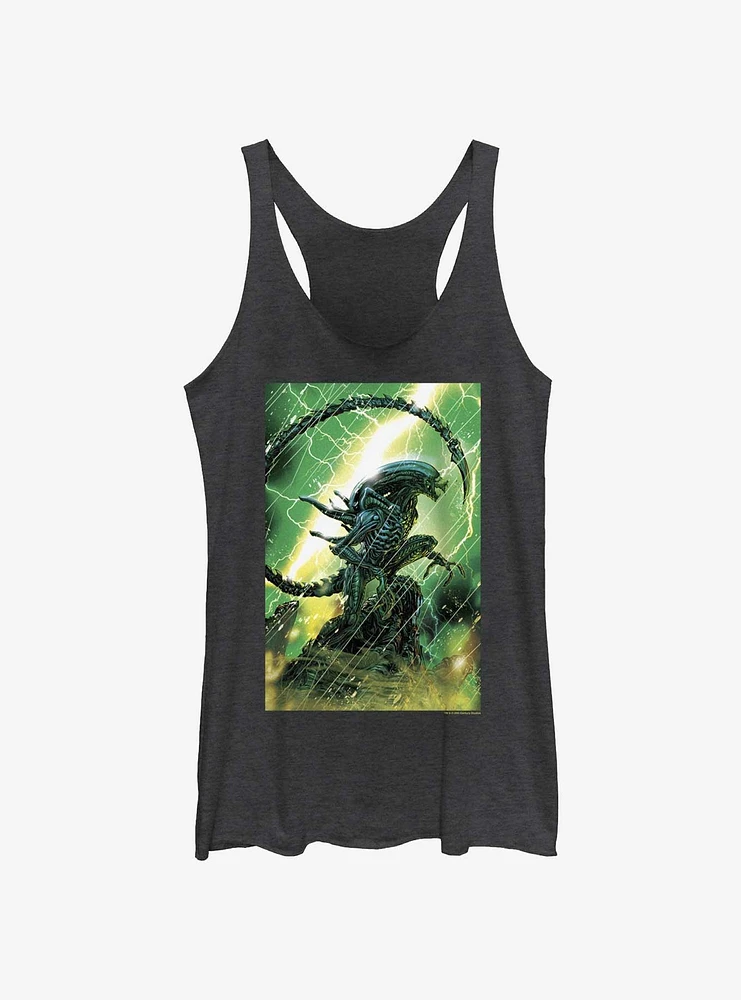 Alien Xenomorph Green Storm Girls Tank