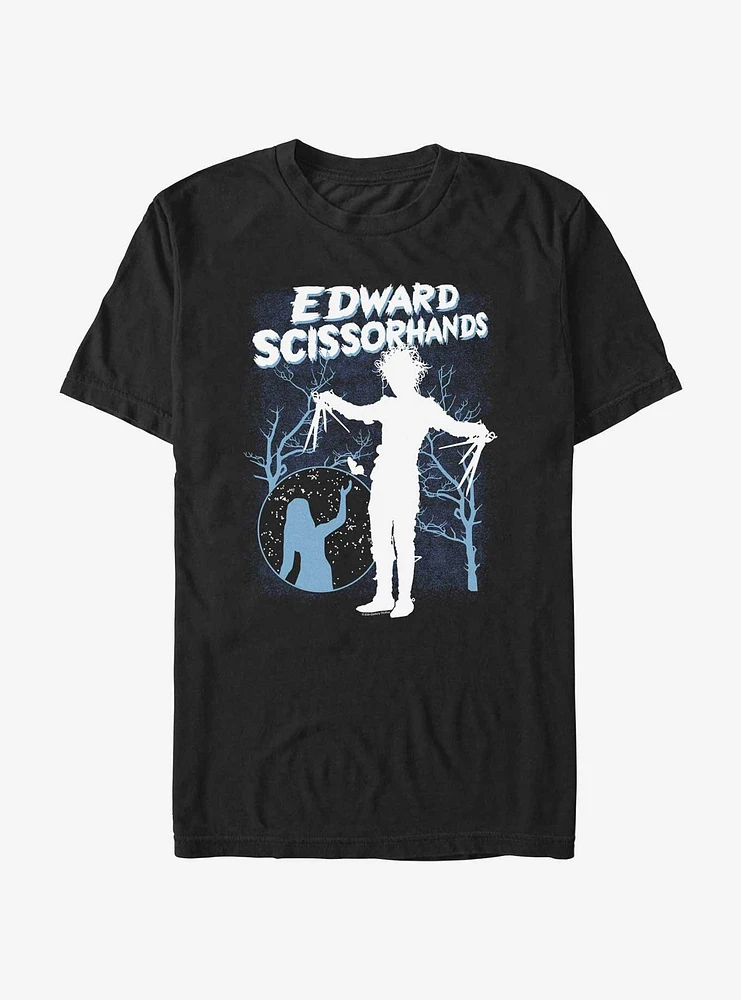 Edward Scissorhands Snowy Night T-Shirt