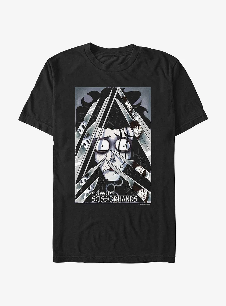 Edward Scissorhands Portrait T-Shirt